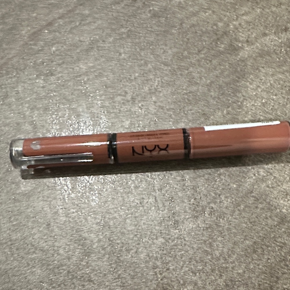 2 for $15 NYX Dual-Ended Liquid Lipstick  - Warm Nude Peach